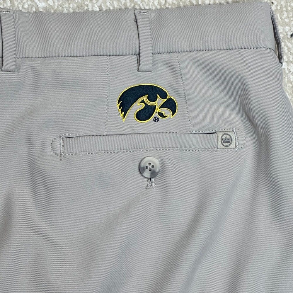 Peter Millar Iowa Bedford Hawkeyes Collage Performance Golf Short size 38